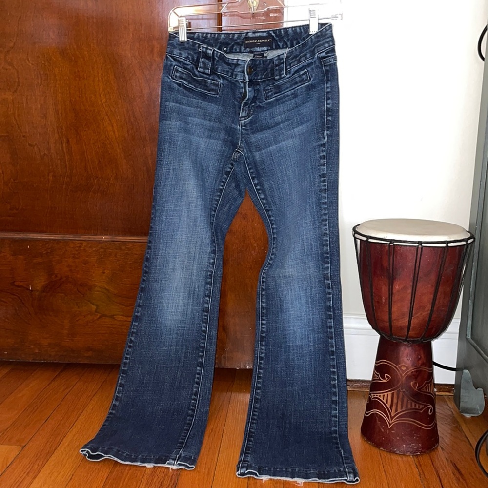 Banana republic dark wash jeans